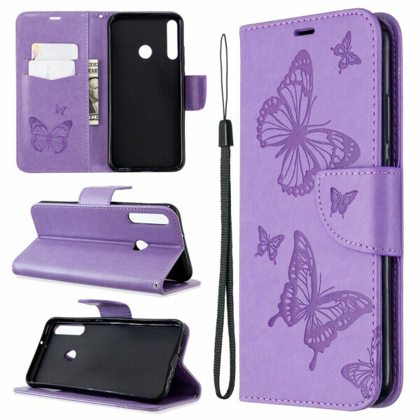 

Чехол UniCase Butterfly Pattern для Huawei P40 Lite E - Purple