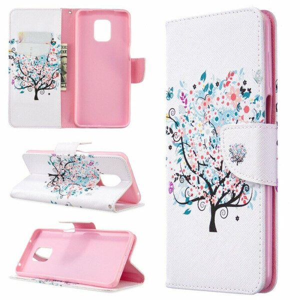 

Чехол-книжка Deexe Color Wallet для Xiaomi Redmi Note 9 Pro Max / Note 9 Pro / Note 9s - Flower Tree