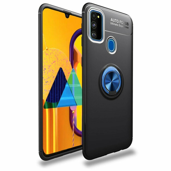 

Защитный чехол UniCase Magnetic Ring для Samsung Galaxy M31 (M315) - Black / Blue