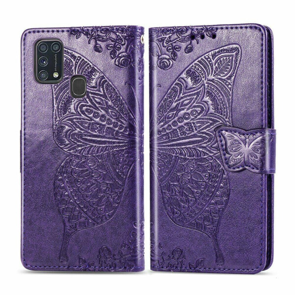 

Чехол UniCase Butterfly Pattern для Samsung Galaxy M31 (M315) - Dark Purple