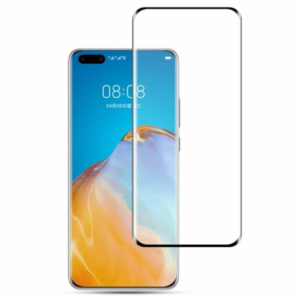 

Защитное стекло AMORUS Full Glue Tempered Glass для Huawei P40 Pro - Black