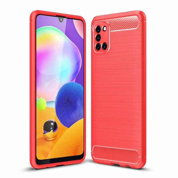 

Защитный чехол UniCase Carbon для Samsung Galaxy A31 (A315) - Red
