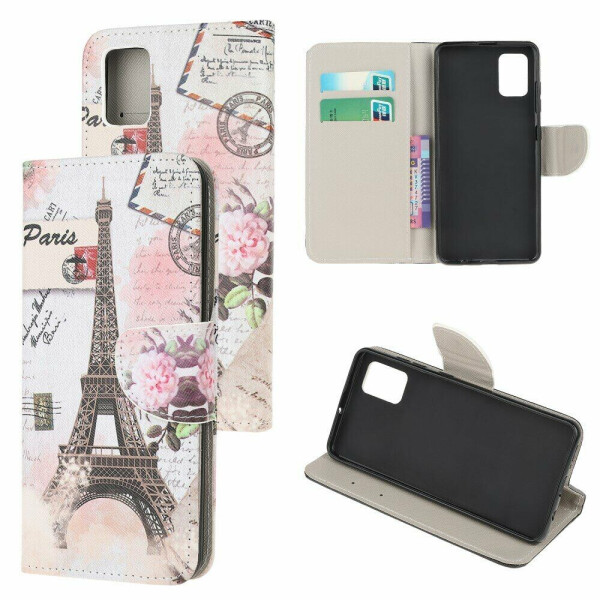 

Чехол-книжка Deexe Color Wallet для Samsung Galaxy A31 (A315) - Eiffel Tower