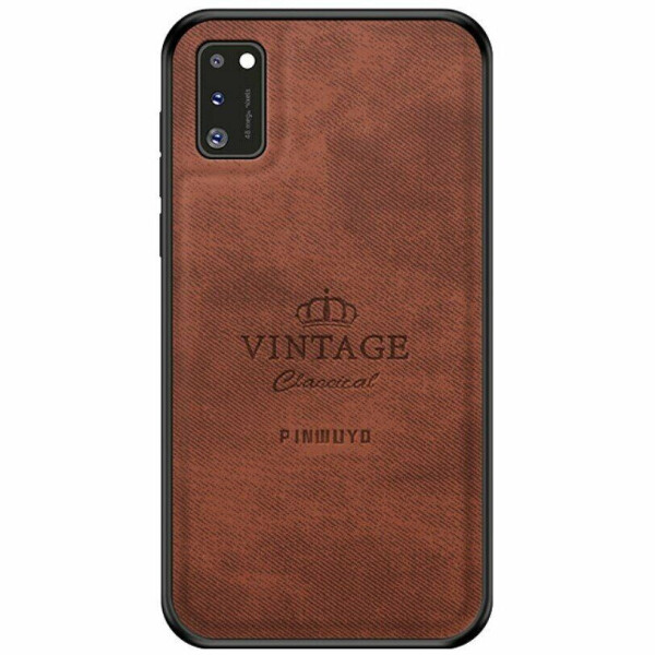 

Защитный чехол PINWUYO Vintage Series для Samsung Galaxy A41 (A415) - Brown