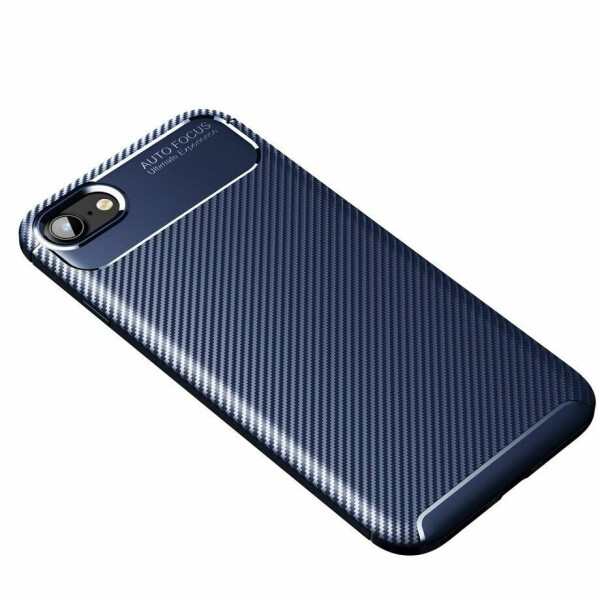 Защитный чехол UniCase Carbon для Apple iPhone SE 2 (2020) / iPhone 7 / iPhone 8 - Blue