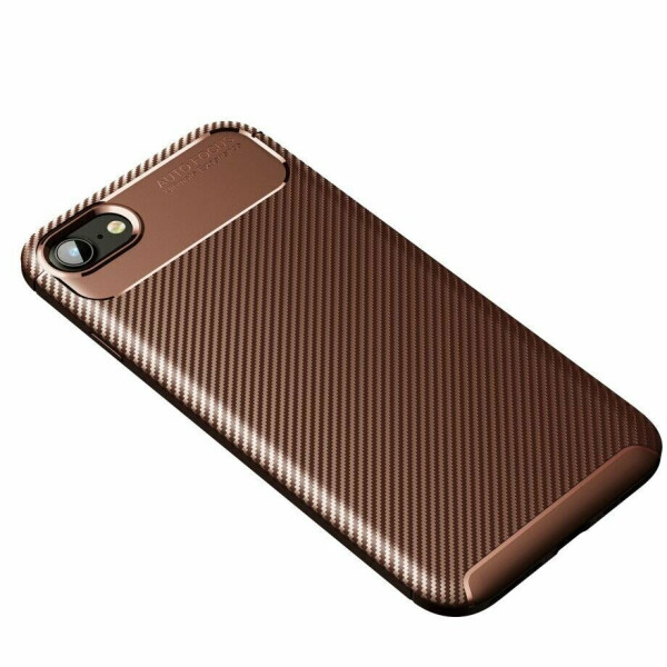

Защитный чехол UniCase Carbon для Apple iPhone SE 2 (2020) / iPhone 7 / iPhone 8 - Brown