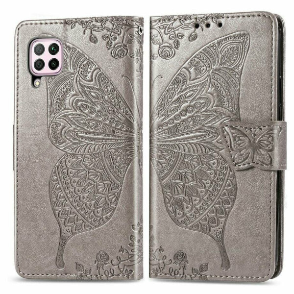 

Чехол UniCase Butterfly Pattern для Huawei P40 Lite - Grey