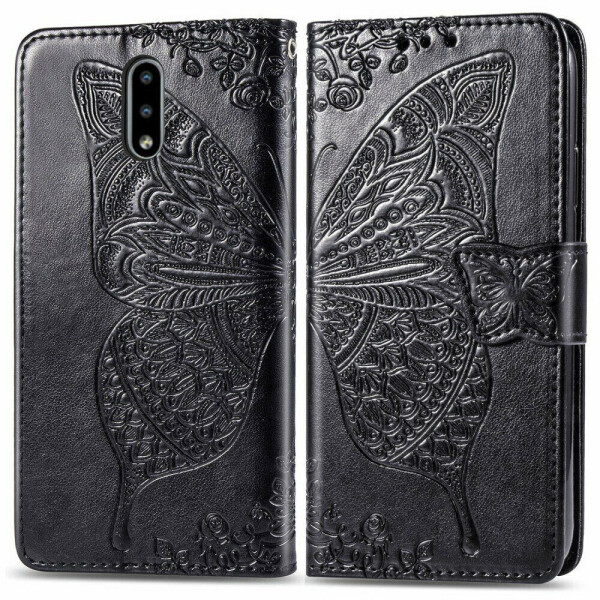 

Чехол UniCase Butterfly Pattern для Nokia 2.3 - Black