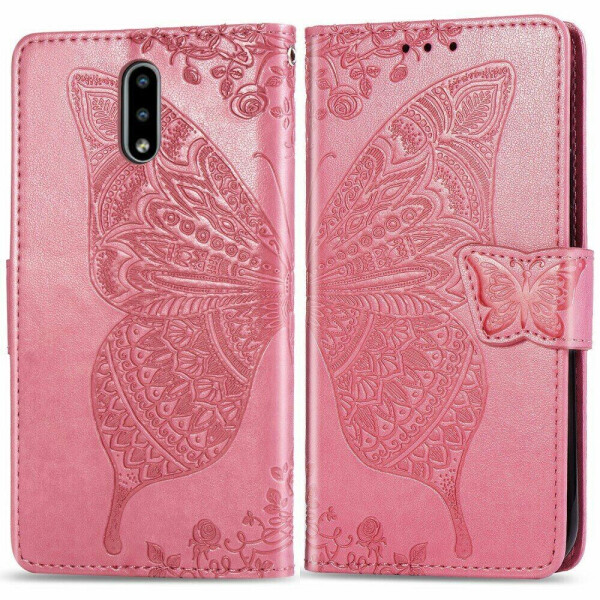 

Чехол UniCase Butterfly Pattern для Nokia 2.3 - Rose