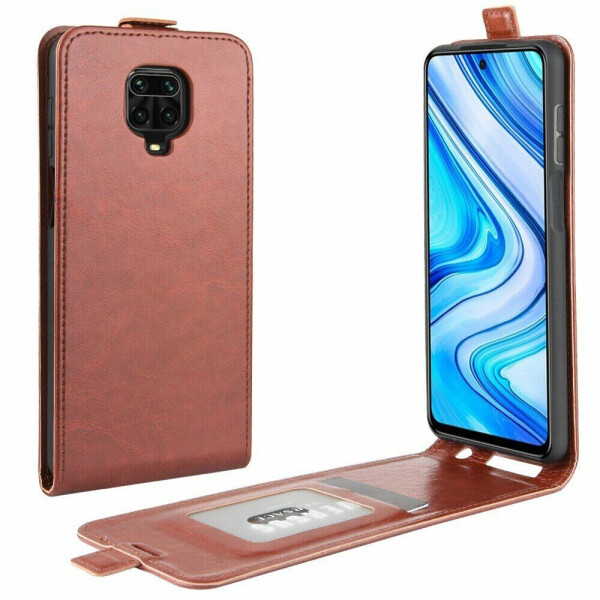 

Чехол Deexe Flip Case для Xiaomi Redmi Note 9 Pro / Note 9 Pro Max / Note 9s - Brown