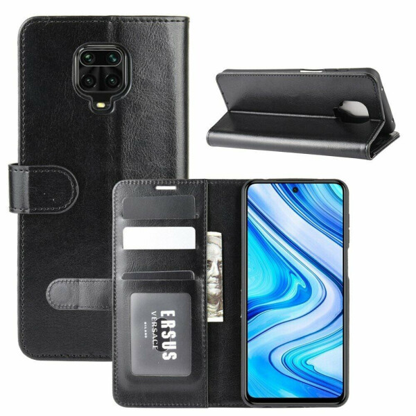 

Чехол-книжка Deexe Wallet Style для Xiaomi Redmi Note 9 Pro / Note 9 Pro Max / Note 9s - Black