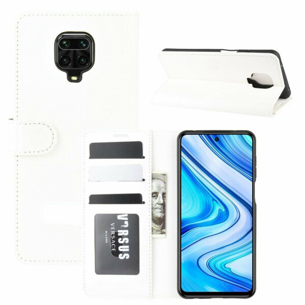 

Чехол-книжка Deexe Wallet Style для Xiaomi Redmi Note 9 Pro / Note 9 Pro Max / Note 9s - White