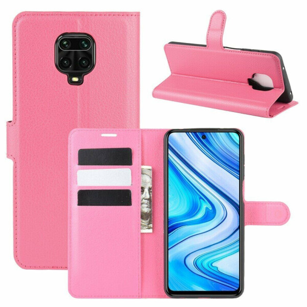

Чехол-книжка Deexe Book Type для Xiaomi Redmi Note 9 Pro / Note 9 Pro Max / Note 9s - Rose