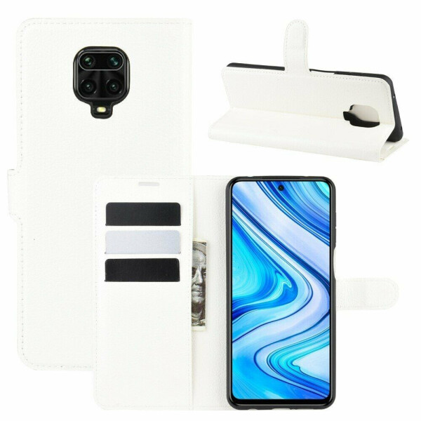 Чехол-книжка Deexe Book Type для Xiaomi Redmi Note 9 Pro / Note 9 Pro Max / Note 9s - White