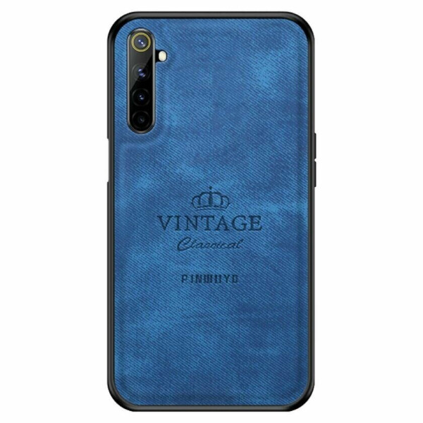 

Защитный чехол PINWUYO Vintage Series для Realme 6 Pro - Blue