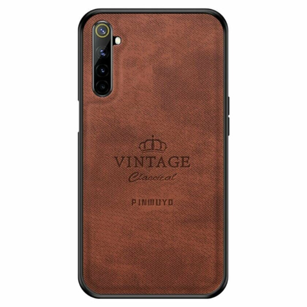 

Защитный чехол PINWUYO Vintage Series для Realme 6 Pro - Brown
