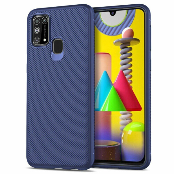 

Защитный чехол UniCase Twill Soft для Samsung Galaxy M31 (M315) - Blue