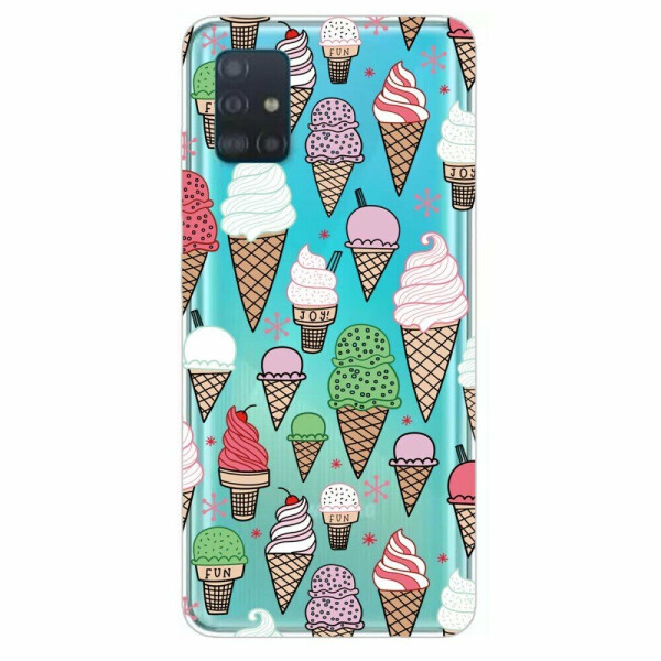 

Силиконовый (TPU) чехол Deexe Pretty Glossy для Samsung Galaxy A31 (A315) - Ice Cream