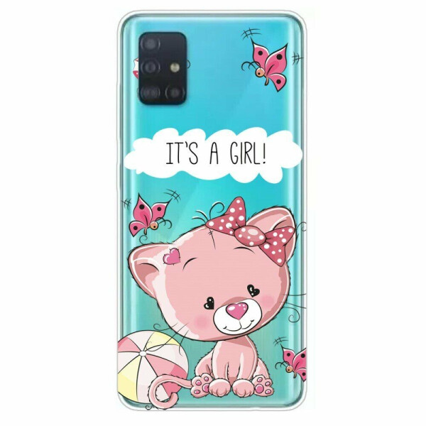 

Силиконовый (TPU) чехол Deexe Pretty Glossy для Samsung Galaxy A31 (A315) - Cartoon Animal