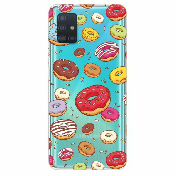 

Силиконовый (TPU) чехол Deexe Pretty Glossy для Samsung Galaxy A31 (A315) - Cookies