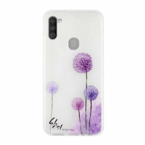 

Силиконовый (TPU) чехол Deexe Pretty Glossy для Samsung Galaxy M11 (M115) - Dandelion