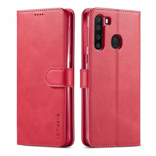 

Чехол LC.IMEEKE Wallet Case для Samsung Galaxy A21 (A215) - Red