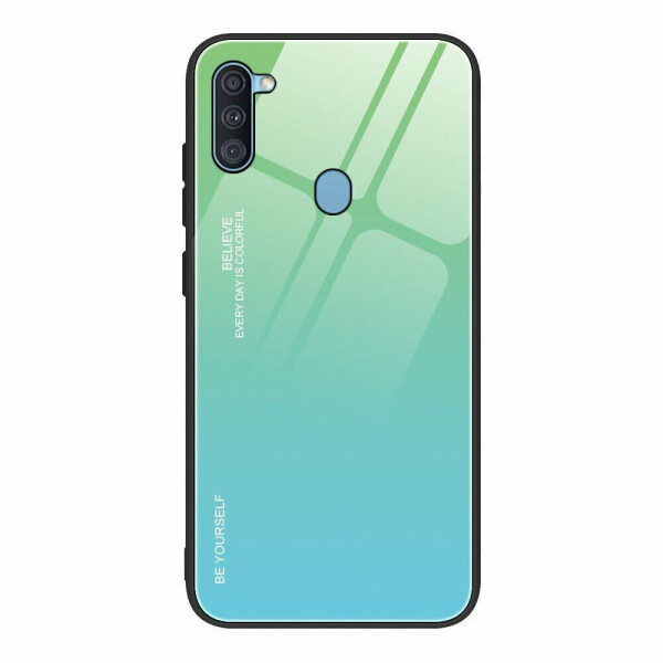 

Защитный чехол Deexe Gradient Color для Samsung Galaxy A11 (A115) - Cyan / Blue