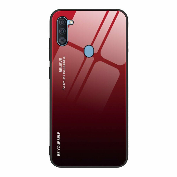 

Защитный чехол Deexe Gradient Color для Samsung Galaxy A11 (A115) - Red / Black
