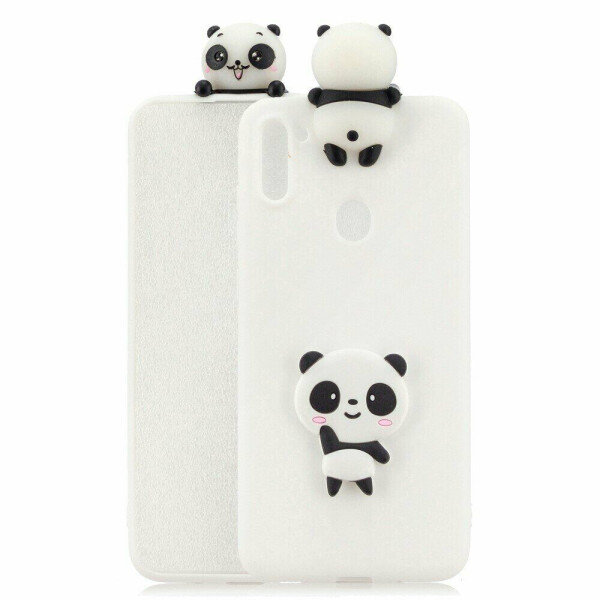 

Силиконовый (TPU) чехол UniCase 3D Pattern для Samsung Galaxy A11 (A115) - Panda/White