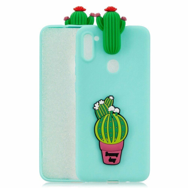 

Силиконовый (TPU) чехол UniCase 3D Pattern для Samsung Galaxy A11 (A115) - Cactus