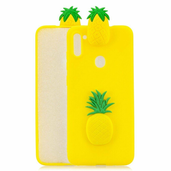 

Силиконовый (TPU) чехол UniCase 3D Pattern для Samsung Galaxy A11 (A115) - Pineapple