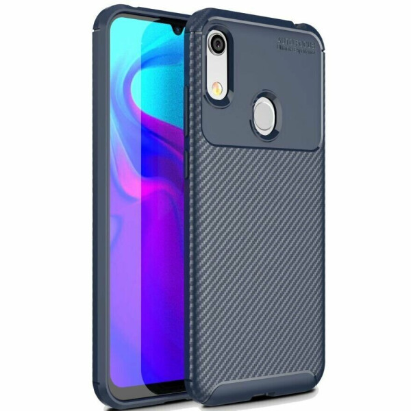

Защитный чехол Deexe Fusion для Huawei Honor 8A / Honor 8A Prime / Y6s 2019 - Blue