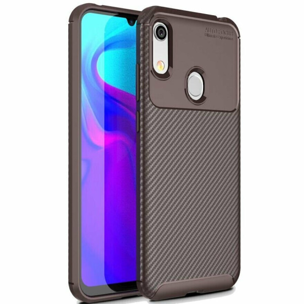 

Защитный чехол Deexe Fusion для Huawei Honor 8A / Honor 8A Prime / Y6s 2019 - Brown