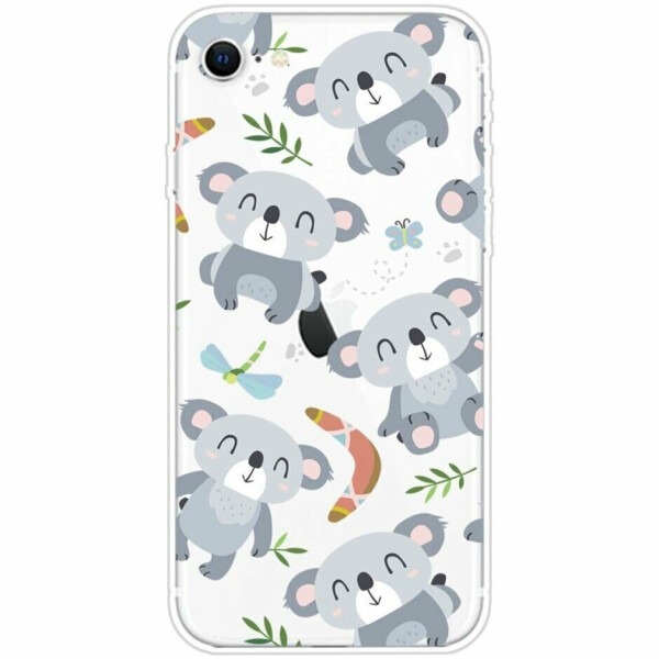 

Силиконовый (TPU) чехол Deexe Pretty Glossy для Apple iPhone SE 2 (2020) / iPhone 8 / iPhone 7 - Koala