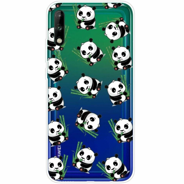 

Силиконовый (TPU) чехол Deexe Pretty Glossy для Huawei P40 Lite E - Cute Panda