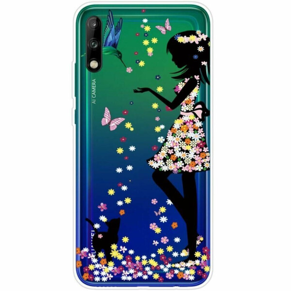

Силиконовый (TPU) чехол Deexe Pretty Glossy для Huawei P40 Lite E - Beautiful Girl