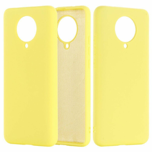

Защитный чехол Deexe Silicone Case для Xiaomi Poco F2 Pro / Redmi K30 Pro - Yellow