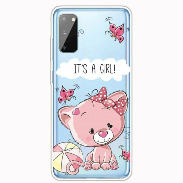 

Силиконовый (TPU) чехол Deexe Pretty Glossy для Samsung Galaxy A41 (A415) - It's A Girl