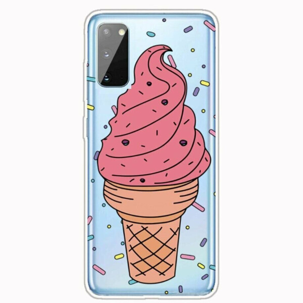 

Силиконовый (TPU) чехол Deexe Pretty Glossy для Samsung Galaxy A41 (A415) - Ice Cream