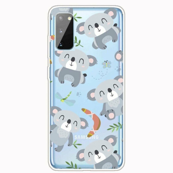

Силиконовый (TPU) чехол Deexe Pretty Glossy для Samsung Galaxy A41 (A415) - Koala