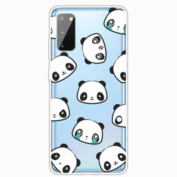 

Силиконовый (TPU) чехол Deexe Pretty Glossy для Samsung Galaxy A41 (A415) - Pandas
