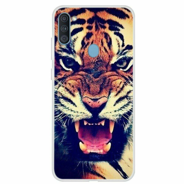 

Силиконовый (TPU) чехол Deexe Life Style для Samsung Galaxy A11 (A115) - Tiger