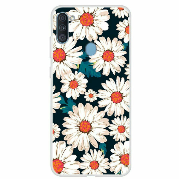 

Силиконовый (TPU) чехол Deexe Life Style для Samsung Galaxy A11 (A115) - Chrysanthemum