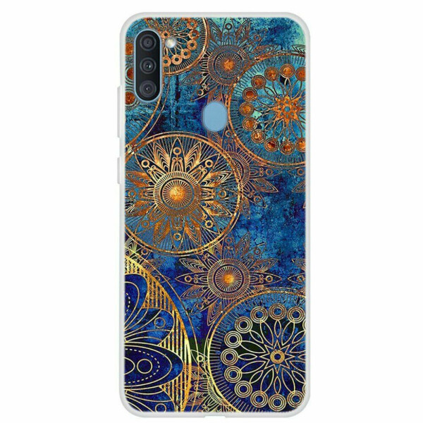 

Силиконовый (TPU) чехол Deexe Life Style для Samsung Galaxy A11 (A115) - Flower