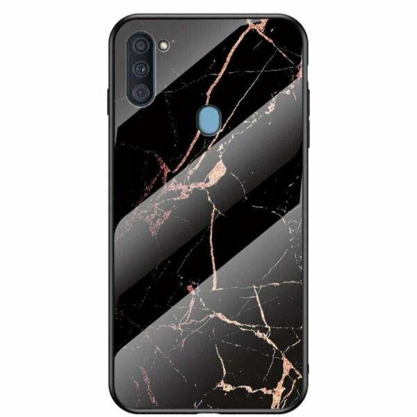 

Защитный чехол Deexe Gradient Pattern для Samsung Galaxy A11 (A115) - Black Gold