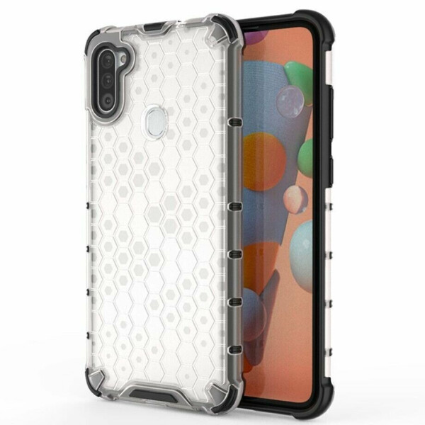 

Защитный чехол Deexe Honeycomb Series для Samsung Galaxy A11 (A115) - White