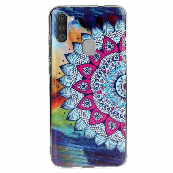 

Силиконовый (TPU) чехол Deexe LumiCase для Samsung Galaxy A11 (A115) - Flower Pattern