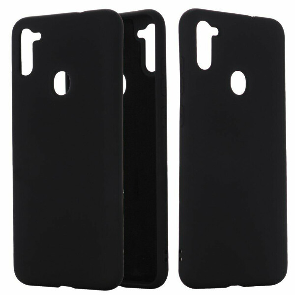

Защитный чехол Deexe Silicone Case для Samsung Galaxy A11 (A115) / Galaxy M11 (M115) - Black