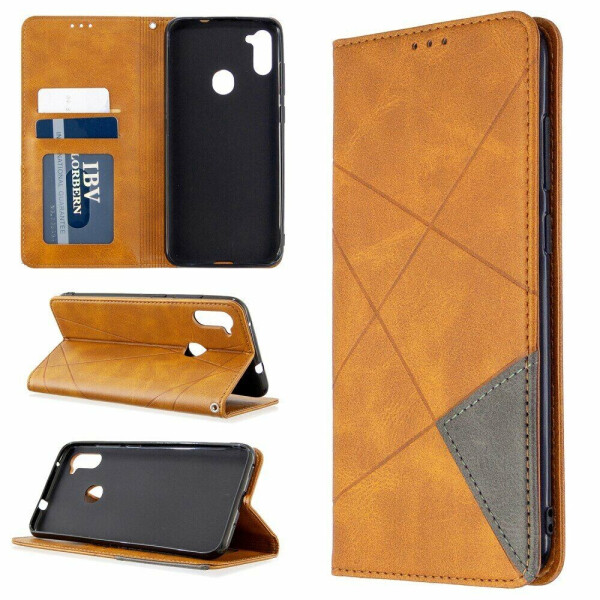 

Чехол UniCase Geometric Pattern для Samsung Galaxy A11 (A115) / Galaxy M11 (M115) - Coffee