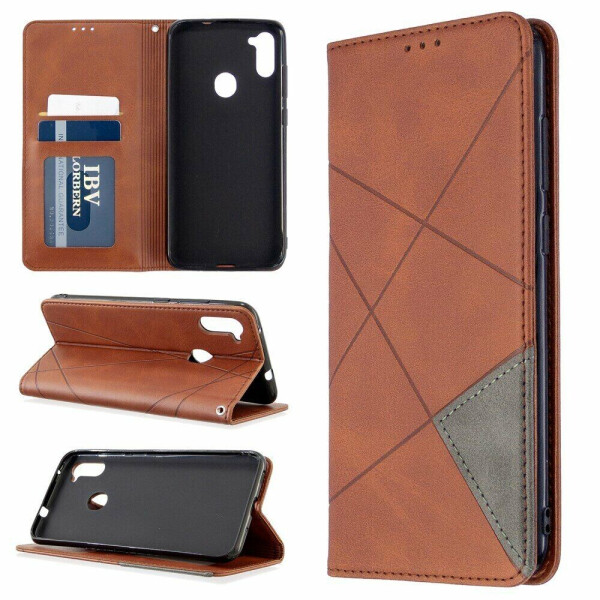 

Чехол UniCase Geometric Pattern для Samsung Galaxy A11 (A115) / Galaxy M11 (M115) - Brown